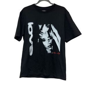Renowned love black graphic higher self tshirt size medium
